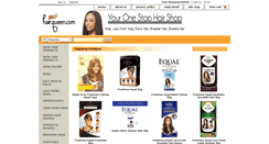 Desktop Screenshot of hairqueen.com